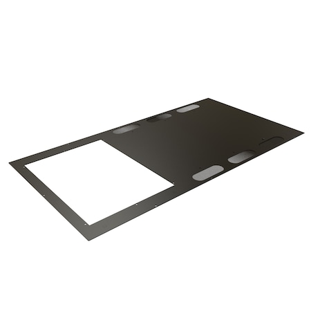 Hammond CLTOP, CHIMN 6HOLE B-GSK 48 in. CLC6T48BK